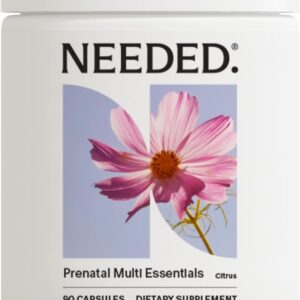 Needed Prenatal Multi Essentials prenatal vitamin capsules bottle