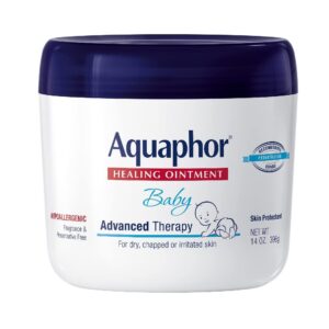 Aquaphor Baby Healing Ointment – Advanced Therapy Skin Protectant (14 oz)