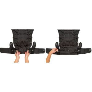Infantino Upscale Customizable Baby Carrier black ergonomic 4-position carrier
