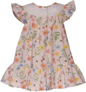 Bonnie Jean Flutter Sleeve Spring Dress - Image 5
