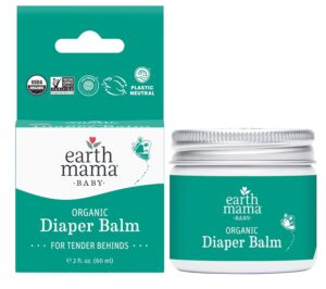 Earth Mama Organic Nipple Butter 2oz jar – USDA Certified and Lanolin-Free