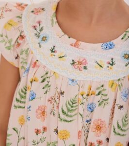 Bonnie Jean Flutter Sleeve Spring Dress - Image 2