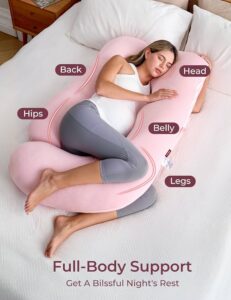 Momcozy U-Shaped Pregnancy Pillow