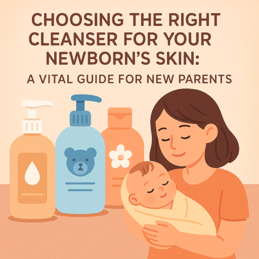 Best Cleanser for Newborn Skin - Safe and Gentle Options for Babies best cleanser for newborn skin
