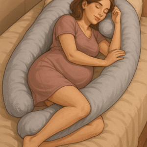 Momcozy U-Shaped Pregnancy Pillow