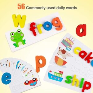 Wooden Alphabet Cards