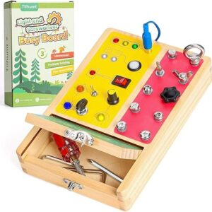 Tilhumt 2-in-1 Busy Board
