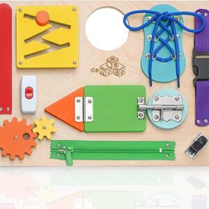 Montessori Busy Board for Toddlers