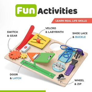 "Toddler Activity Board"