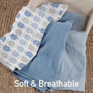 Elephant Swaddle Blanket